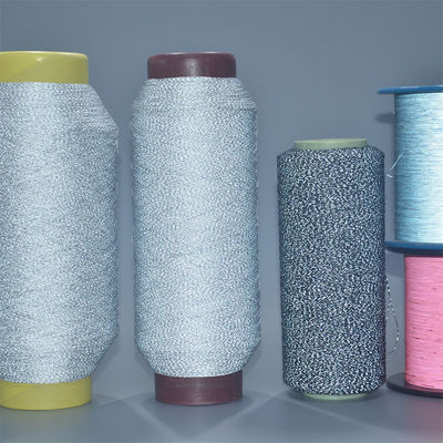 کیفیت  UV Resistant Reflective Yarn OEM Reflective Thread For Embroidery کارخانه