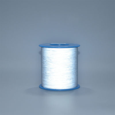سفارشی کردن پارچه بازتاب دهنده رنگ 0.5mm 250D رشته خیاط بازتاب دهنده