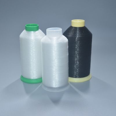80D 0.10MM رشته دوخت تک رشته Y مخروط 1000M رنگ سفید