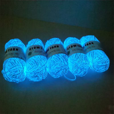 150D 2mm Glow Dark Yarn Green Glow In The Dark Knitting Wool (دست انداز دو میلیمتر) درخشش سبز درخشش درخشش درخشش درخشش درخشش درخشش درخشش درخشش درخشش