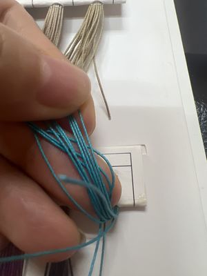 پارچه پوشانده شده با PVC پارچه پوشانده گرد پلی استری با قدرت بالا رشته دوخت موی