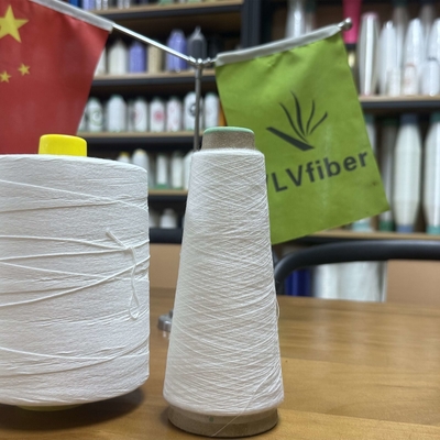 40S / 2 رشته PVA محلول در آب برای تمیز کردن پایان کار در آب حل می شود