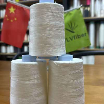 100% PVA Water Soluble Thread with 2F Yarn Count and 4000 Meter Length for Eco-Friendly Sewing and Embroidery
