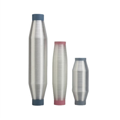 فروش داغ کارخانه ساخته شده 0.06MM 30d/1 0.05MM 20D/1 روشن پالتو پلی استر تک رشته ای 25D/1F برای لباس عروسی پالتو تک رشته ای