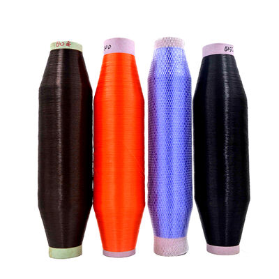 تک رشته ای 0.11 میلی متر 0.08 میلی متر برای دستگاه گلدوزی نخ تک رشته ای نایلونی کارخانه Dongguan چین ساخته شده از تک رشته ای PET