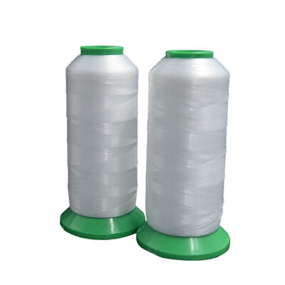 تک رشته ای 0.11 میلی متر 0.08 میلی متر برای دستگاه گلدوزی نخ تک رشته ای نایلونی کارخانه Dongguan چین ساخته شده از تک رشته ای PET